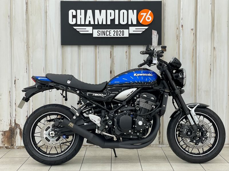 カワサキ Z900RS　ＳＰ忠男マフラー　ストライカースライダー　ＡＲＣＨＩラジエーターガード　ラジエーターキャップ　タイプＣ充電器 