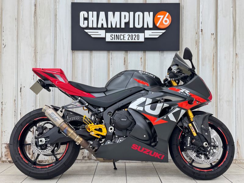 ＧＳＸ－Ｒ１０００Ｒ　ＢＡＢＹＦＡＣＥスライダー　ＳＣプロジェクトマフラー　ＢＡＢＹＦＡＣＥバックステップ　フェンダーレス