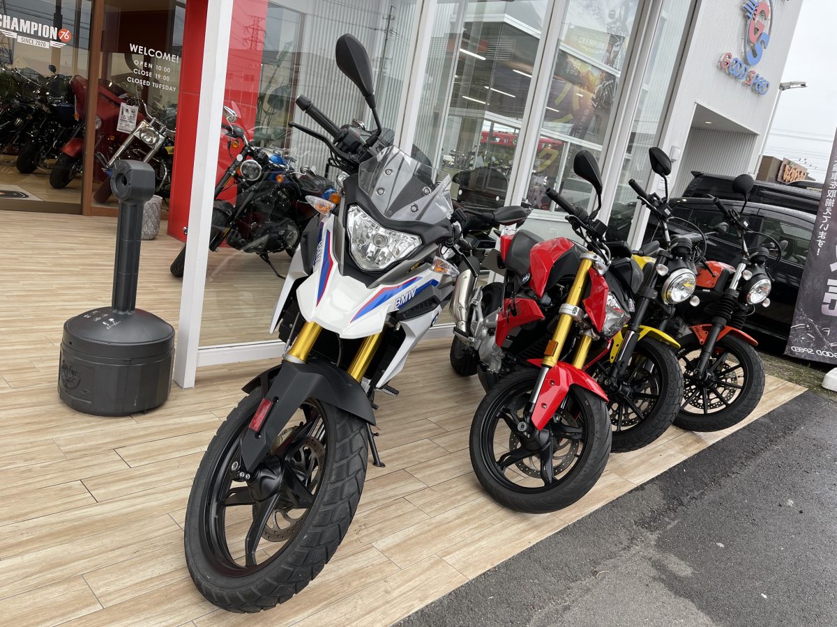レンタルバイクありますよー！ CHAMPION76 チャンピオン76